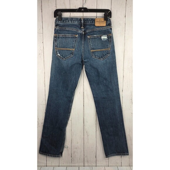 Abercrombie Kids Size 14 The A&F Skinny Blue Denim Jeans Youth EUC - Picture 5 of 13